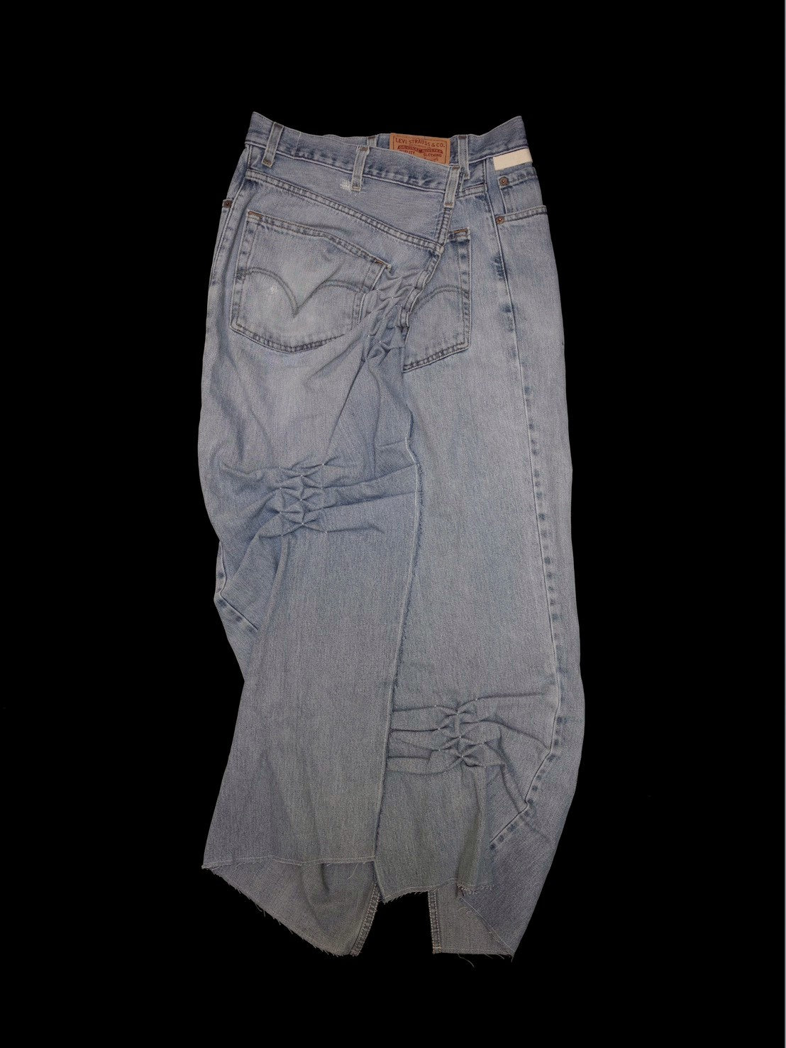 ATELIER by Create Clair / Remake denim skirt - 4 - Blue - M