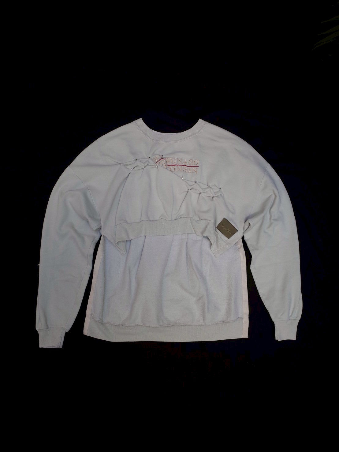 れー WHITE (cry.)♧リメイクシャツ CS】2way zip square cut shirt – PRESSING WEB SHOP