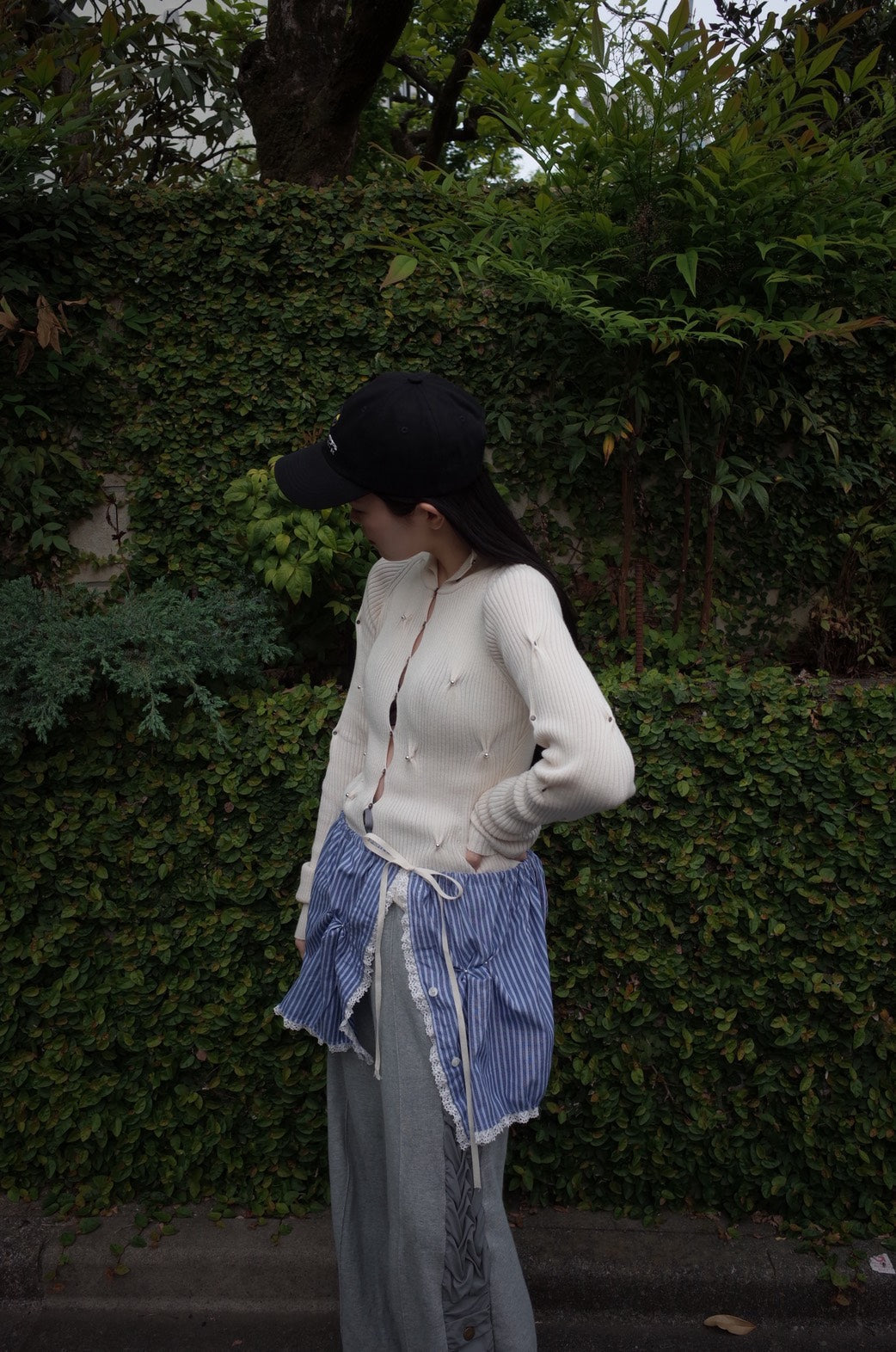 ATELIER by Create Clair / Remake shirt - skirt bustier