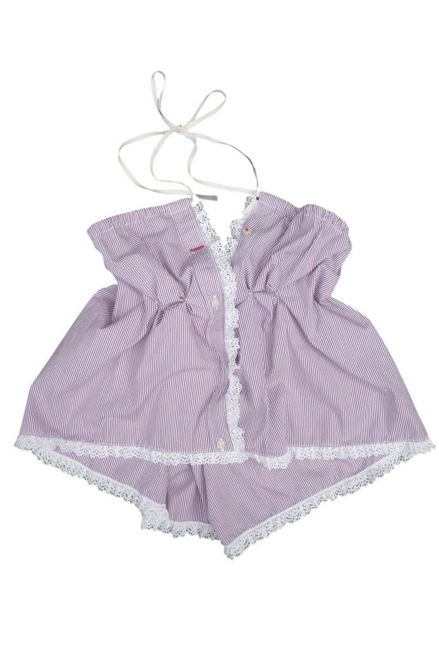 ATELIER by Create Clair / Remake shirt - skirt bustier