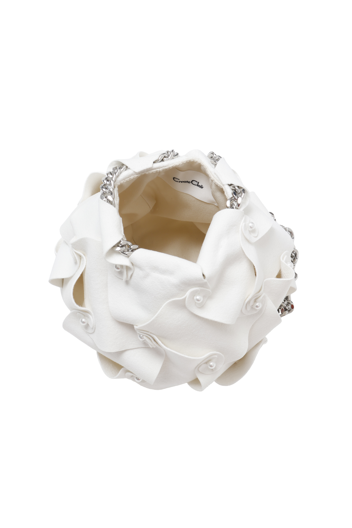 Puzzle ball bag - Off-white